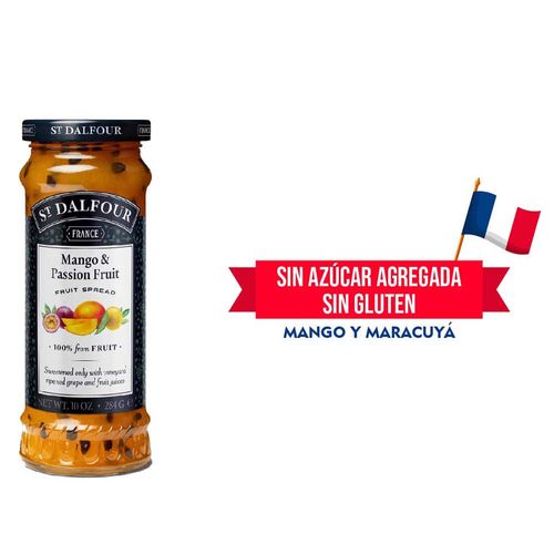 Mermelada ST. DALFOUR mango y maracuyá 284g