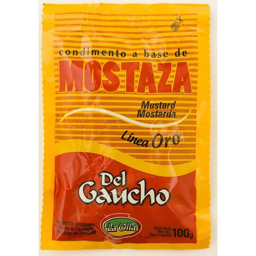 Mostaza DEL GAUCHO sachet 100 g