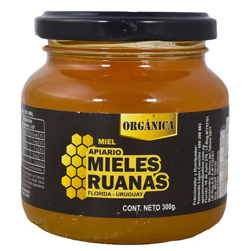 Miel orgánica APIARIOS ruanas 300 g