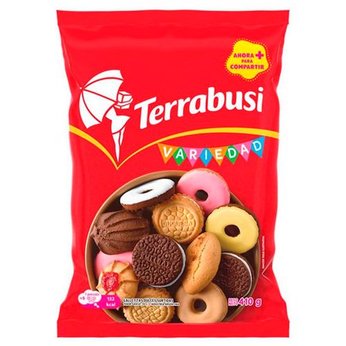 Galletitas surtidas variedad TERRABUSI 410 g
