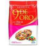 Galletitas-cookies-9-DE-ORO-chips-colores-120-g-0