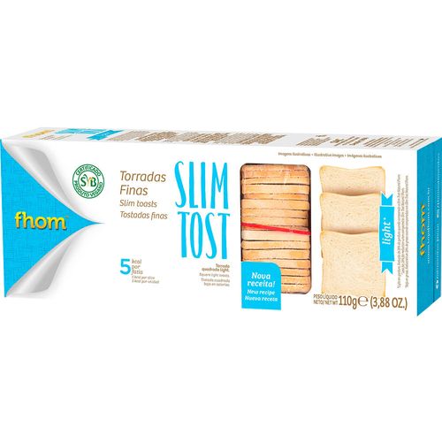 Tostada FHOM slim tost light 110g