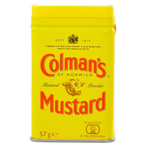 Mostaza en polvo COLMANS 57 g