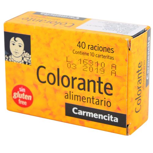 Colorante alimentario CARMENCITA 10 g