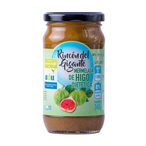 Mermelada de higo dietética RINCON DEL GIGANTE 340 g