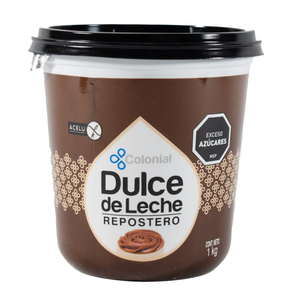 Dulce De Leche Repostero Colonial 1 Kg Disco 4631