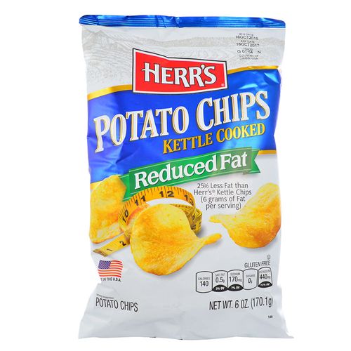 Papas fritas HERR'S reducida en grasa 170 g