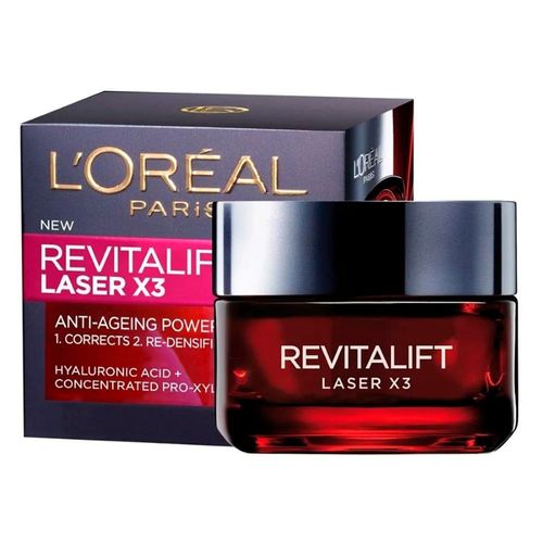 Crema Revitalif L'ORÉAL Laser Noche 50 g