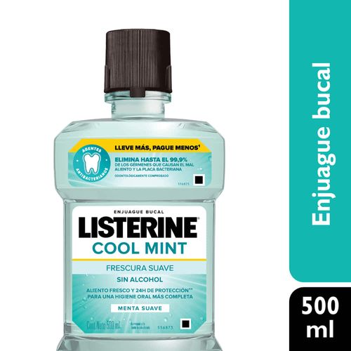 Enjuague Bucal Listerine Zero 500 ml