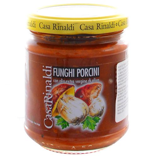 Salsa de tomate con hongos CASA RINALDI 190 g