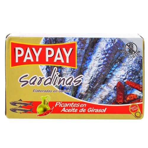 Sardinas picantes en aceite PAY PAY 120 g