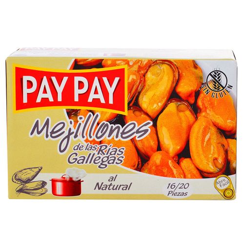 Mejillones al natural PAY PAY 115 g