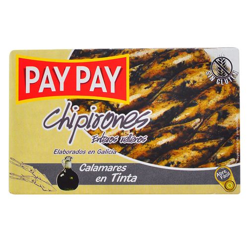 Chipirones enteros rellenos PAY PAY 115 g