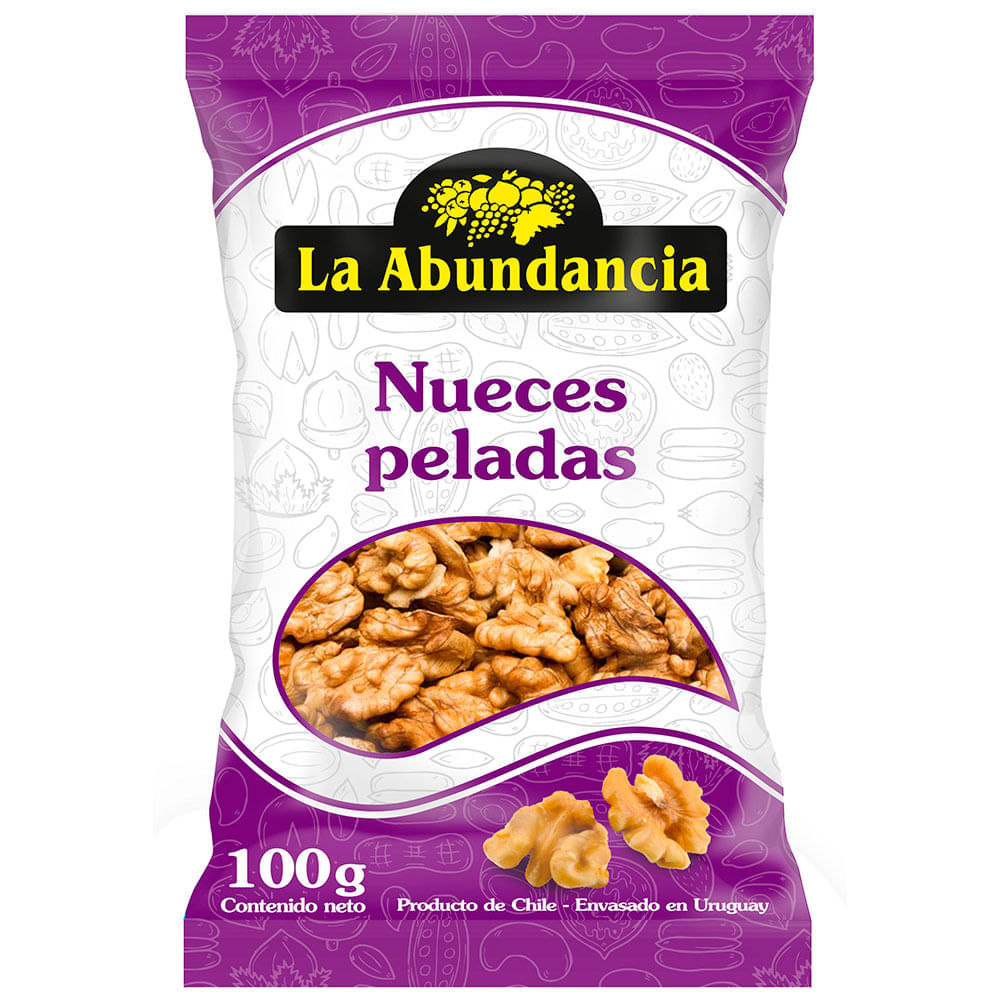 Nueces peladas LA ABUNDANCIA 100 g - Disco