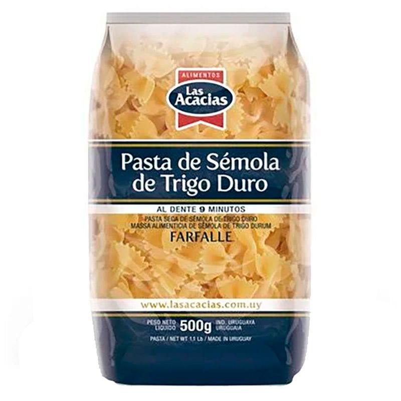 Fideos-trigo-duro-LAS-ACACIAS-Farfalle-500-g-0