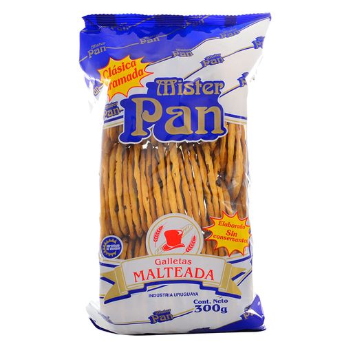 Galleta MISTER PAN Malteada 300 g