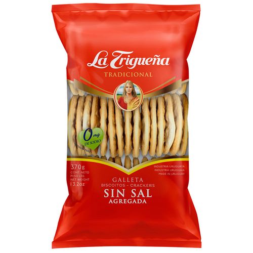 Galleta LA TRIGUEÑA sin sal 370 g