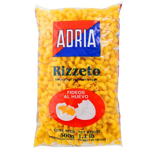 Fideos al huevo ADRIA rizzeto 500 g