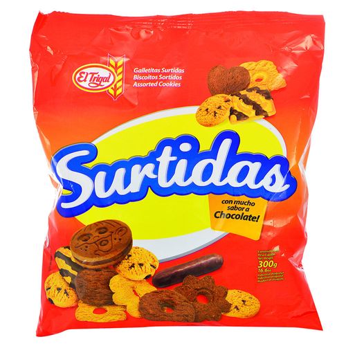 Galletitas dulces EL TRIGAL surtidas 300 g