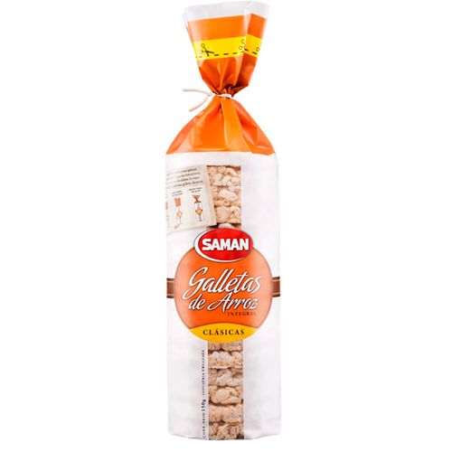 Galleta arroz SAMAN Clásica 140 g