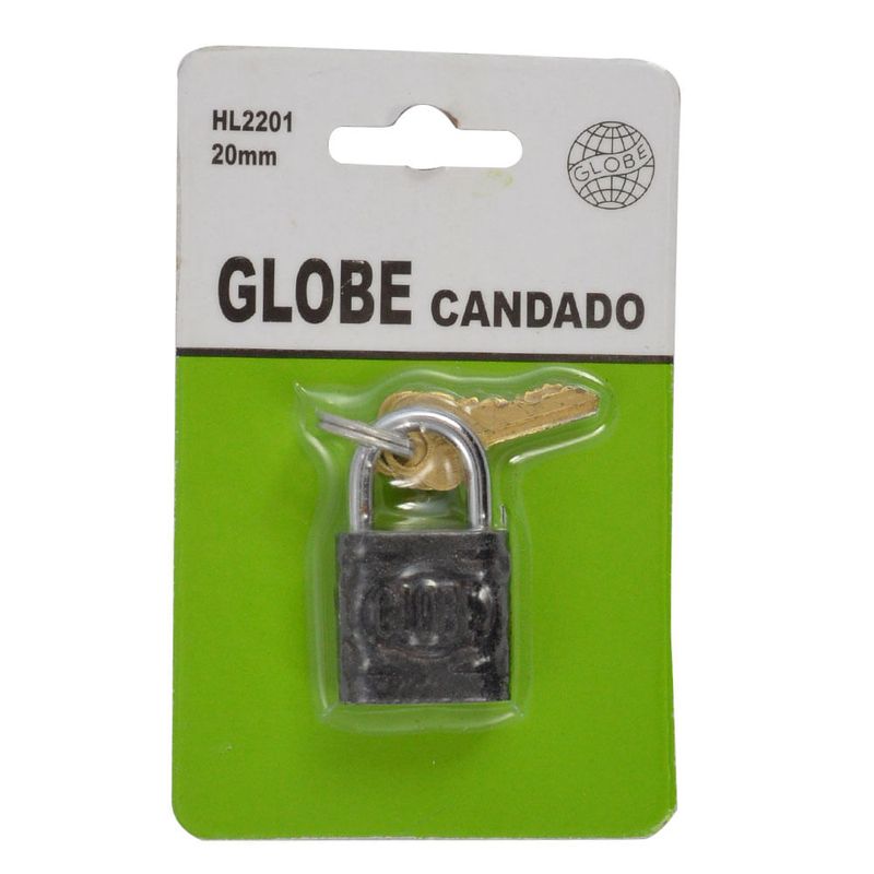 Candado-GLOBE-negro-20mm-0