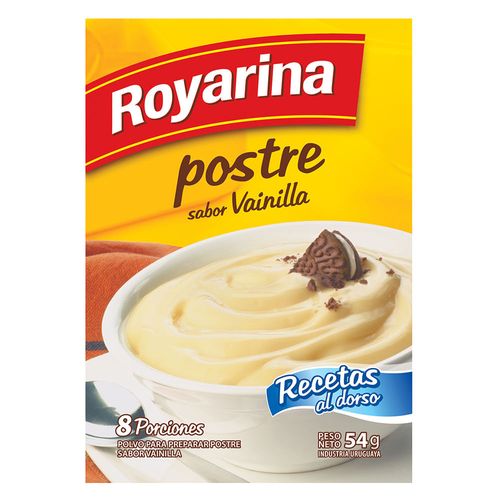 Postre vainilla ROYARINA doble 54 g