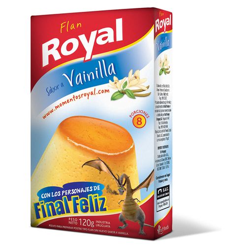 Flan ROYAL 8 porciones 120 g