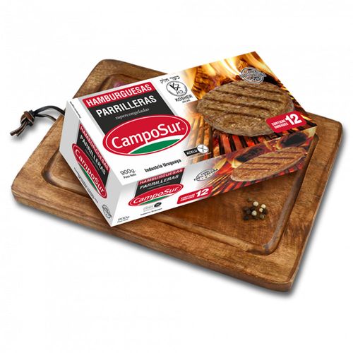 Hamburguesas CAMPOSUR 12 un. Kosher 900 g