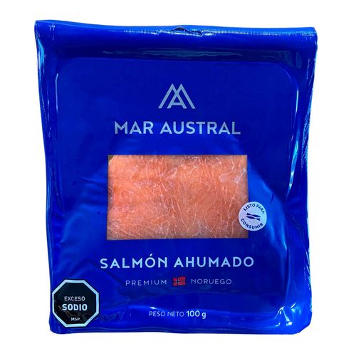 Salmón ahumado MAR AUSTRAL 100 g