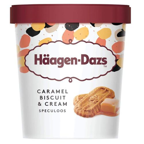 Helado HÄAGEN-DAZS biscuit & crema vaso 473 ml