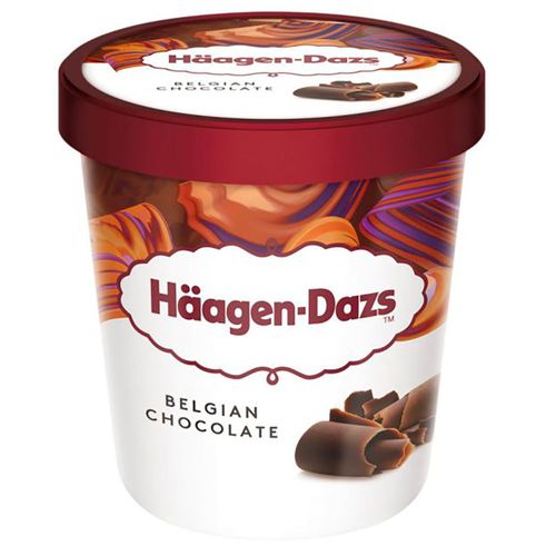 Helado HÄAGEN-DAZS chocolate belga vaso 100 ml