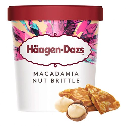 Helado HÄAGEN-DAZS vainilla con nueces vaso 473 ml