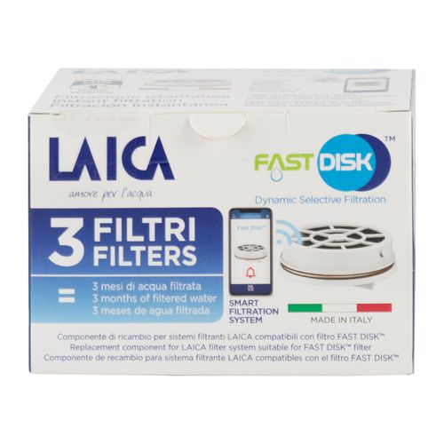 Pack 3 discos filtrantes LAICA 30 D