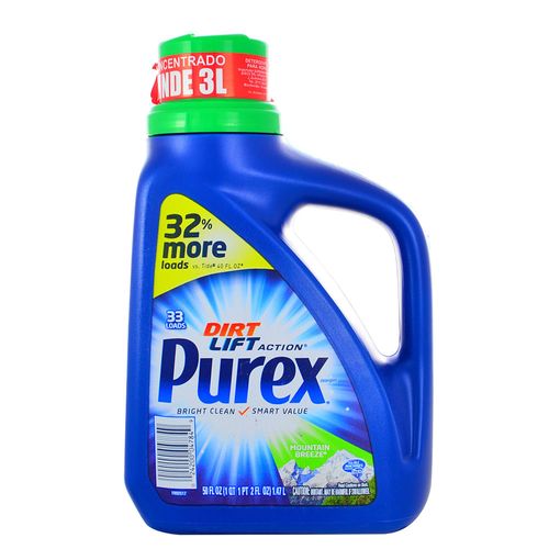 Jabón Líquido PUREX Ultra Mountain Breeze 1.47 L