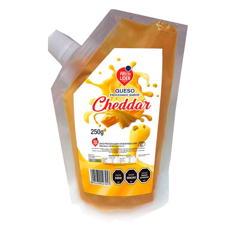 Queso-sabor-cheddar-PRECIO-LIDER-250-g-0