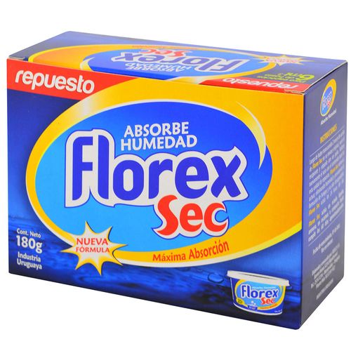 Absorbe humedad FLOREX repuesto sec 180 g