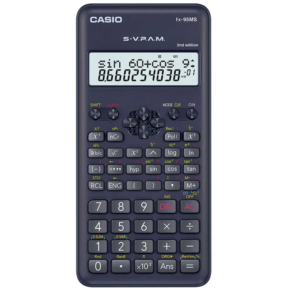 Calculadora científica CASIO FX-95MS Disco1