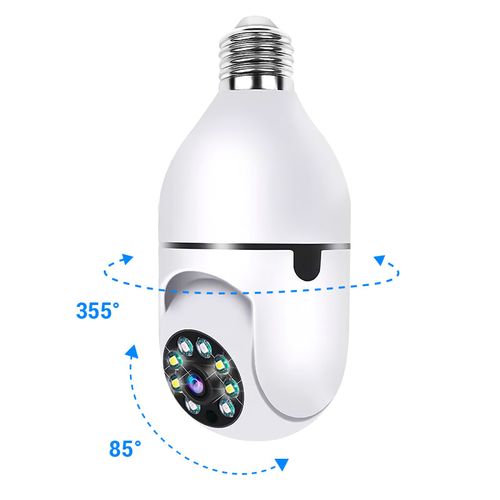 Camara Wi Fi FHD Ipc-600 E27 con SD Blanca