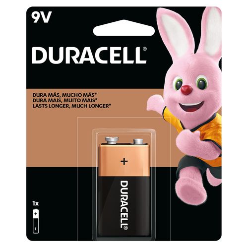 Pila alcalina DURACELL 9V