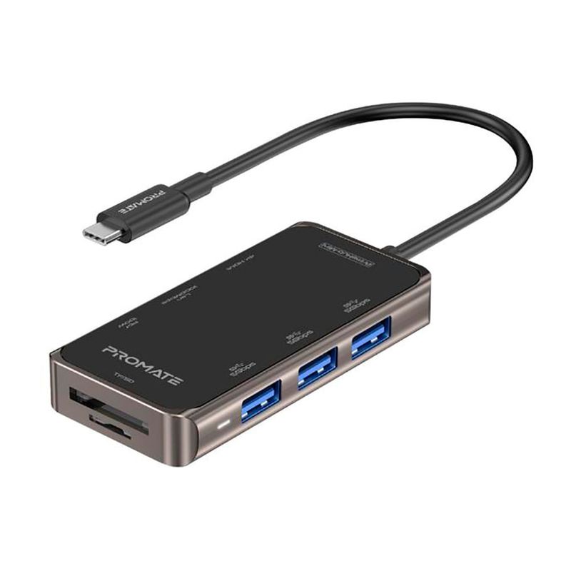 Hub-PROMATE-Primehub-USB-C-PD-HDMI-Lan-3-USB-0