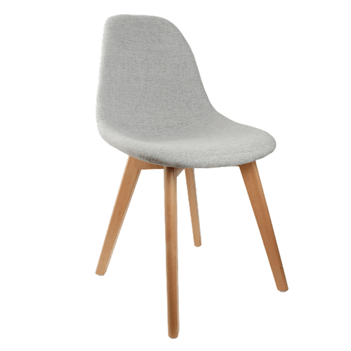 Silla estilo Scandinavo 50x83x46,3 cm gris