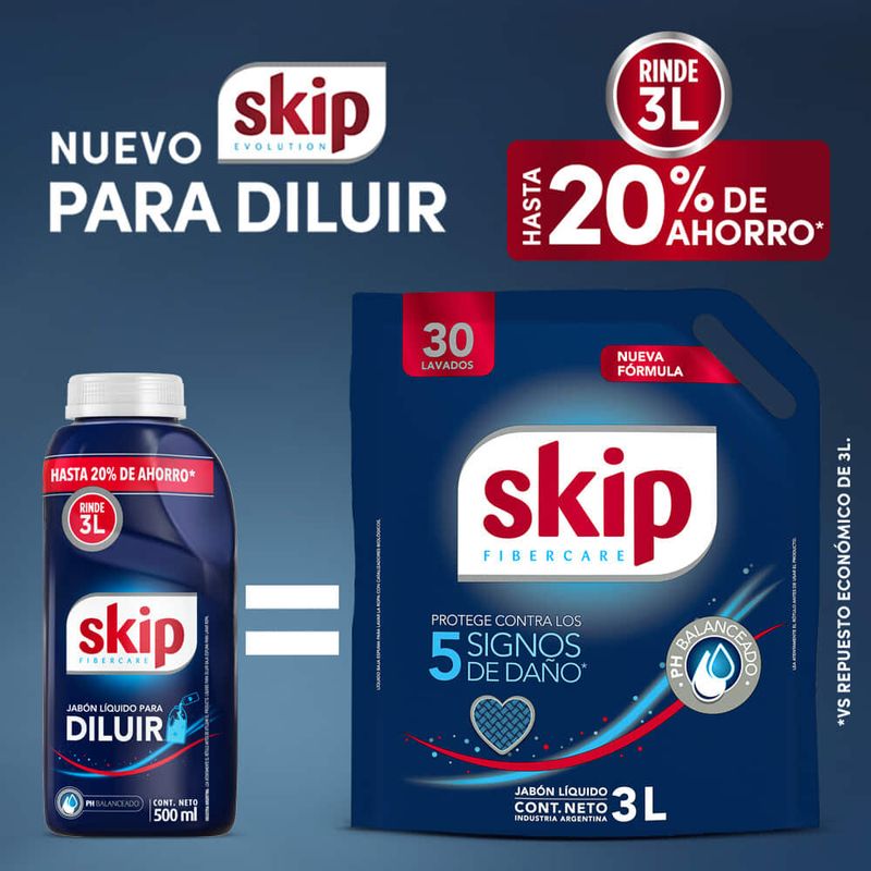 Detergente-liquido-SKIP-para-diluir-botella-500ml-3