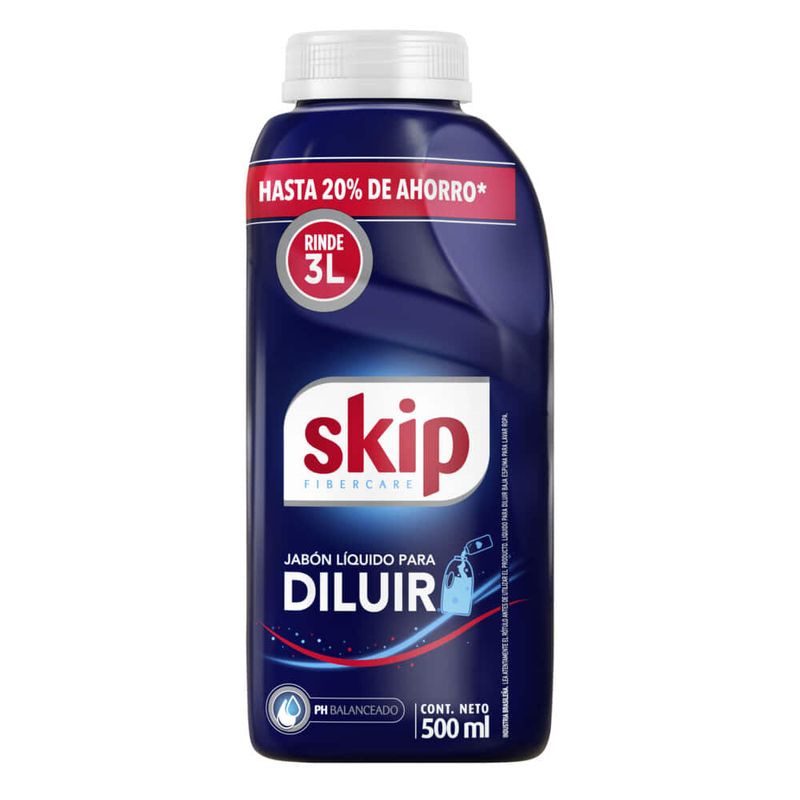 Detergente-liquido-SKIP-para-diluir-botella-500ml-1