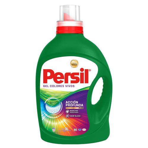 Detergente líquido PERSIL color 3 L