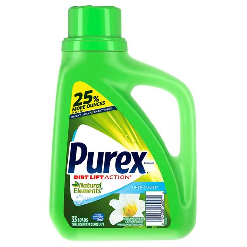 Detergente líquido PUREX Ultra Natural Elements 1.47 L