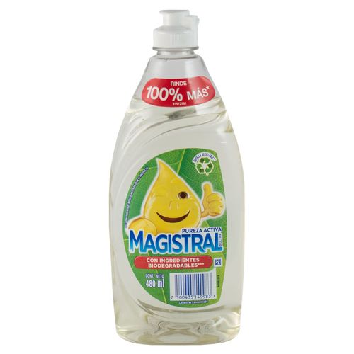 Detergente lavavajilla MAGISTRAL Pureza Activa 480 ml