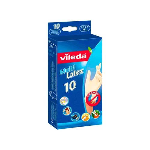 Guantes multi látex VILEDA desechables
