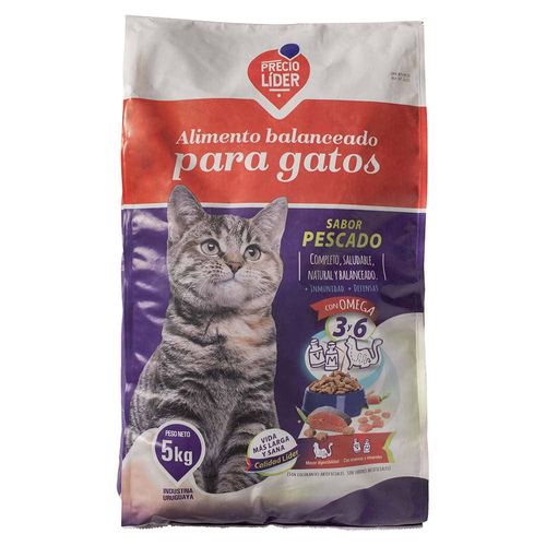 Alimento para gato PRECIO LÍDER 5 kg