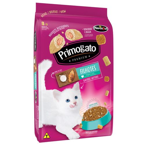 Alimento PRIMOGATO premium cachorro pollo y leche 1 kg