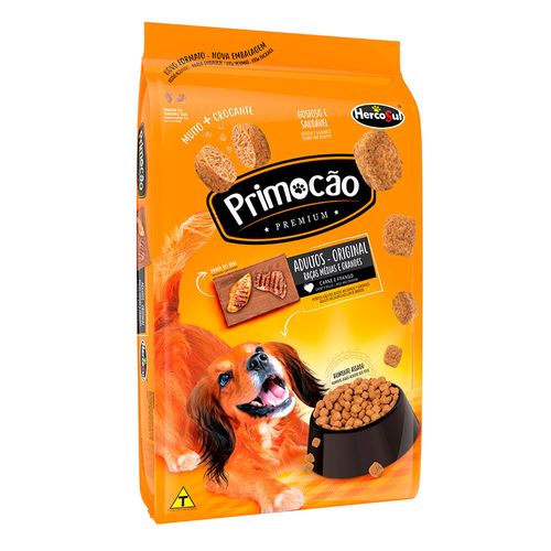 Alimento PRIMOCAO original razas medias y grande carne y pollo 3 kg